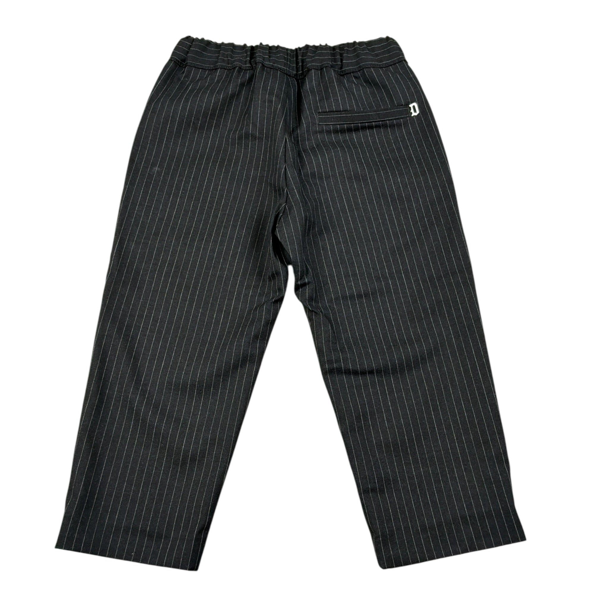 Dondup Pantalone tinta unita con Elastico In Vita Nero per Bambino DMPA143 NERO DONDUP 
