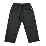 Dondup Pantalone tinta unita con Elastico In Vita Nero per Neonato DMPA143N NERO DONDUP 
