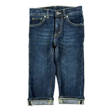 Dondup Jeans tinta unita Blu per Neonato DMPA157N BLU DONDUP 