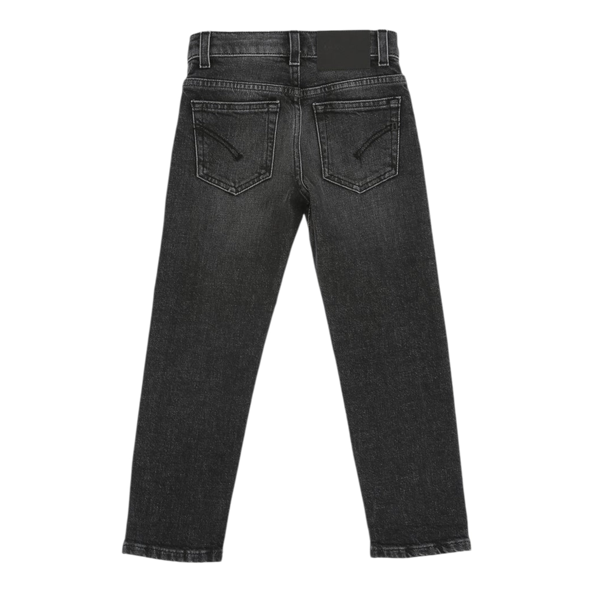 Dondup Jeans tinta unita Nero per Neonato DMPA158N NERO DONDUP 
