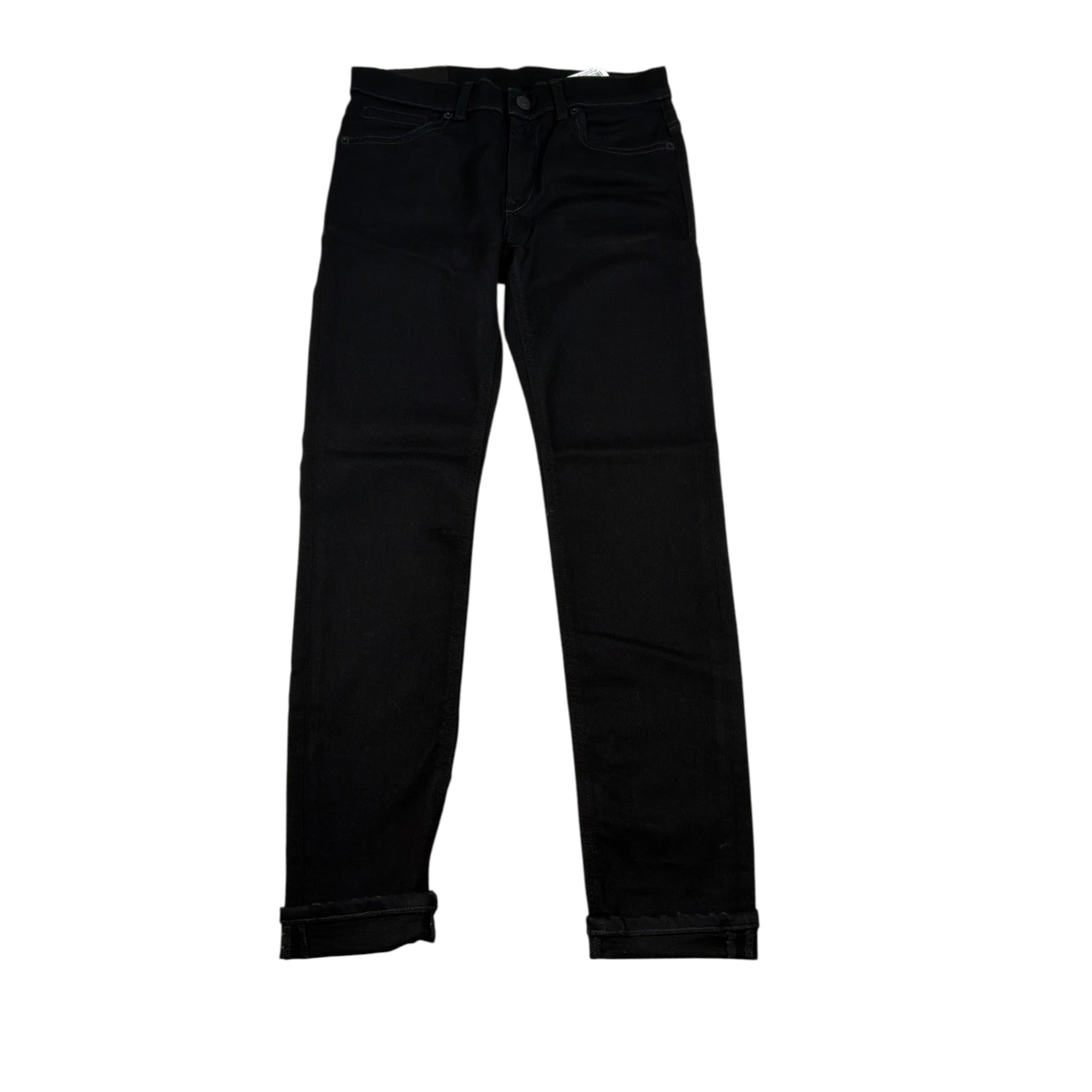 Dondup Pantalone tinta unita Modello Skinny Nero per Bambino DMPA164 NERO DONDUP 