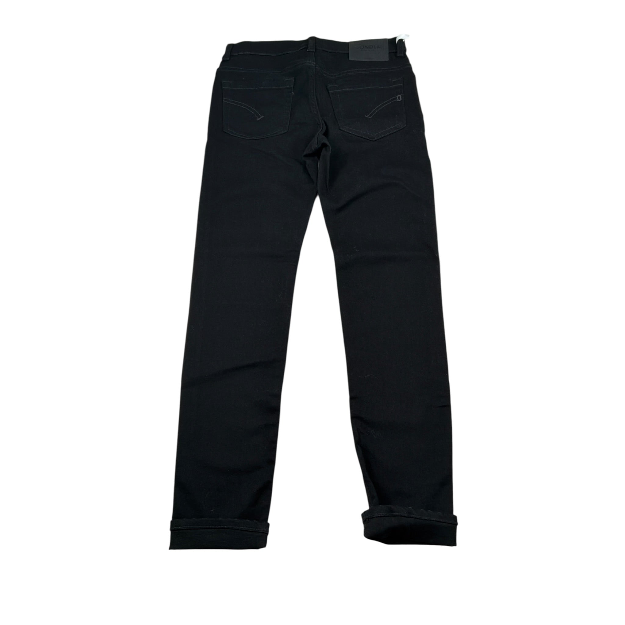 Dondup Pantalone tinta unita Modello Skinny Nero per Bambino DMPA164 NERO DONDUP 