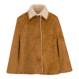 Dou Dou Giubbino In Camoscio Modello Montone Cammello per Bambino DV2A23 CAMMELLO DOU DOU 