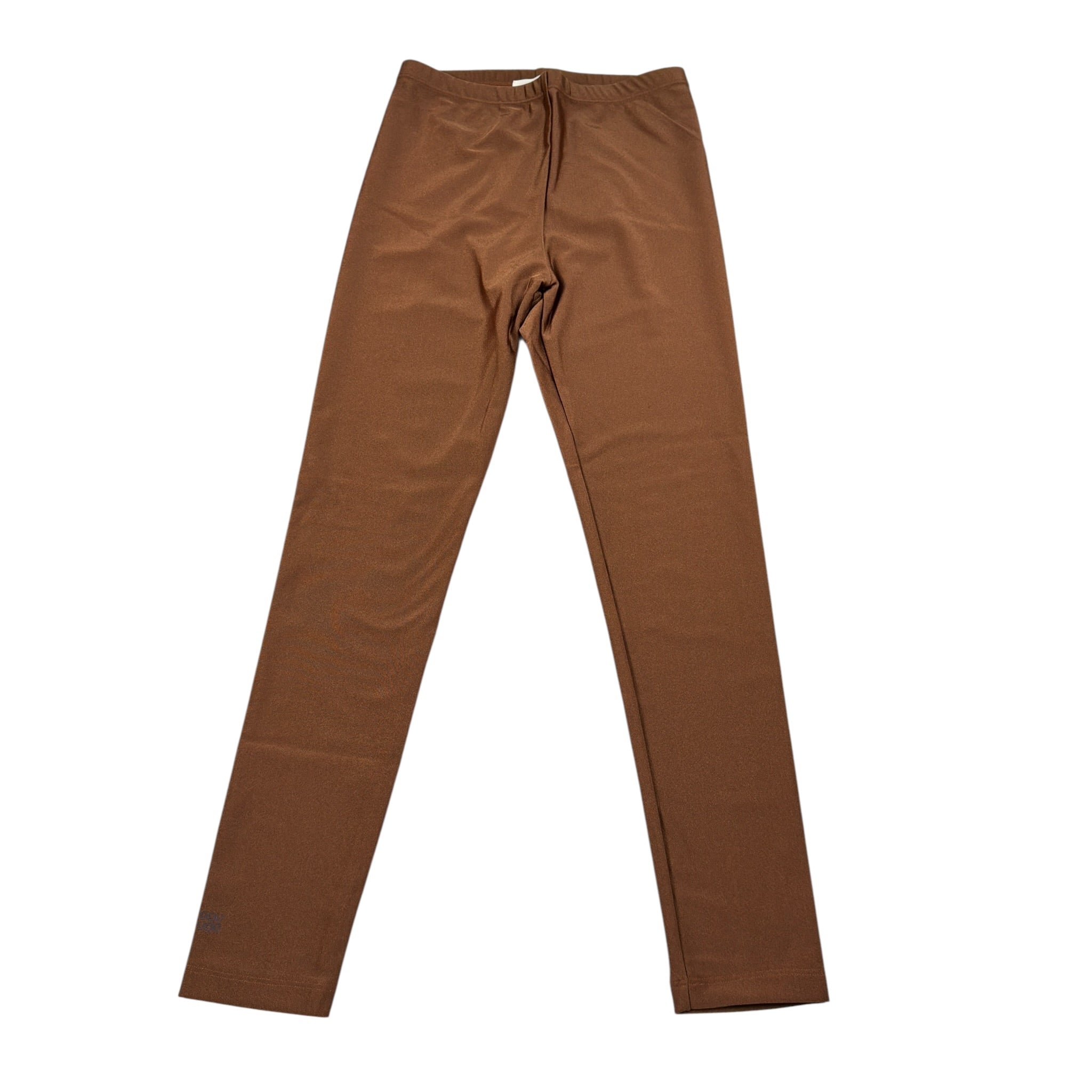 Dou Dou Leggins tinta unita Marrone per Bambina DV6A20 MARRONE DOU DOU 