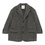 Dou Dou Cappotto tinta unita Grigio per Bambino DX2P44 GRIGIO DOU DOU 