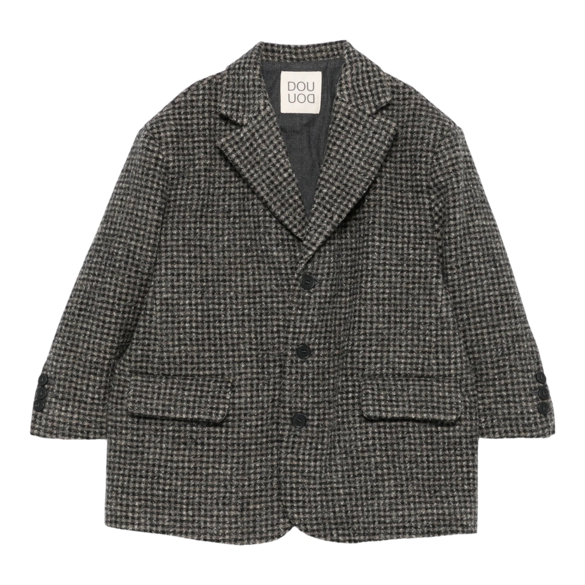 Dou Dou Cappotto tinta unita Grigio per Bambino DX2P44 GRIGIO DOU DOU 
