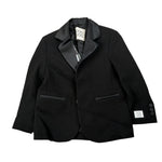 Dou Dou Giacca tinta unita con Bottoni Nero per Bambino DX2P84 NERO DOU DOU 
