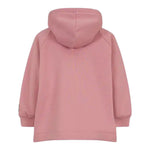 Dou Dou Felpa tinta unita con Cappuccio Rosa per Bambina DX4A20 ROSA DOU DOU 