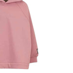 Dou Dou Felpa tinta unita con Cappuccio Rosa per Bambina DX4A20 ROSA DOU DOU 