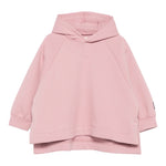 Dou Dou Felpa tinta unita con Cappuccio Rosa per Bambina DX4A20 ROSA DOU DOU 