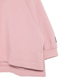 Dou Dou Felpa tinta unita con Cappuccio Rosa per Bambina DX4A20 ROSA DOU DOU 