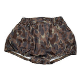 Dou Dou Coulotte tinta unita con Fantasia Militare Verde per Bambina DX6A39 VERDE DOU DOU 