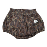 Dou Dou Coulotte tinta unita con Fantasia Militare Verde per Bambina DX6A39 VERDE DOU DOU 