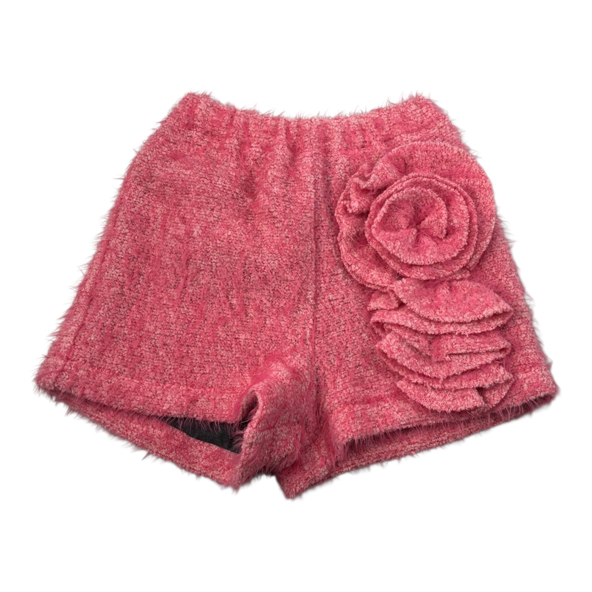 Dou Dou Short tinta unita con Applicazioni Rosa per Bambina DX6A79E0236 ROSA DOU DOU 