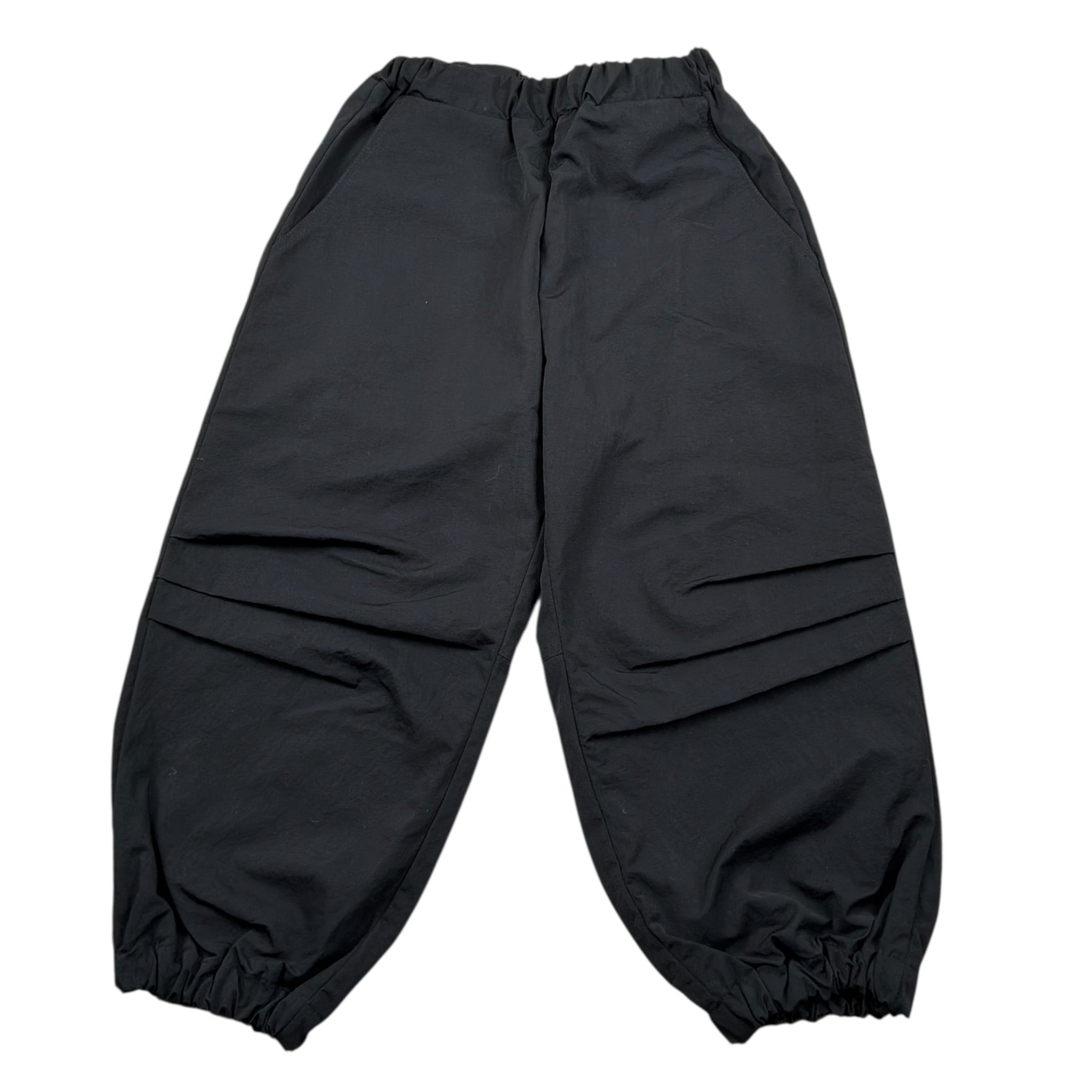 Dou Dou Pantalone tinta unita con Elastico In Vita Nero per Bambino DX6P00 NERO DOU DOU 