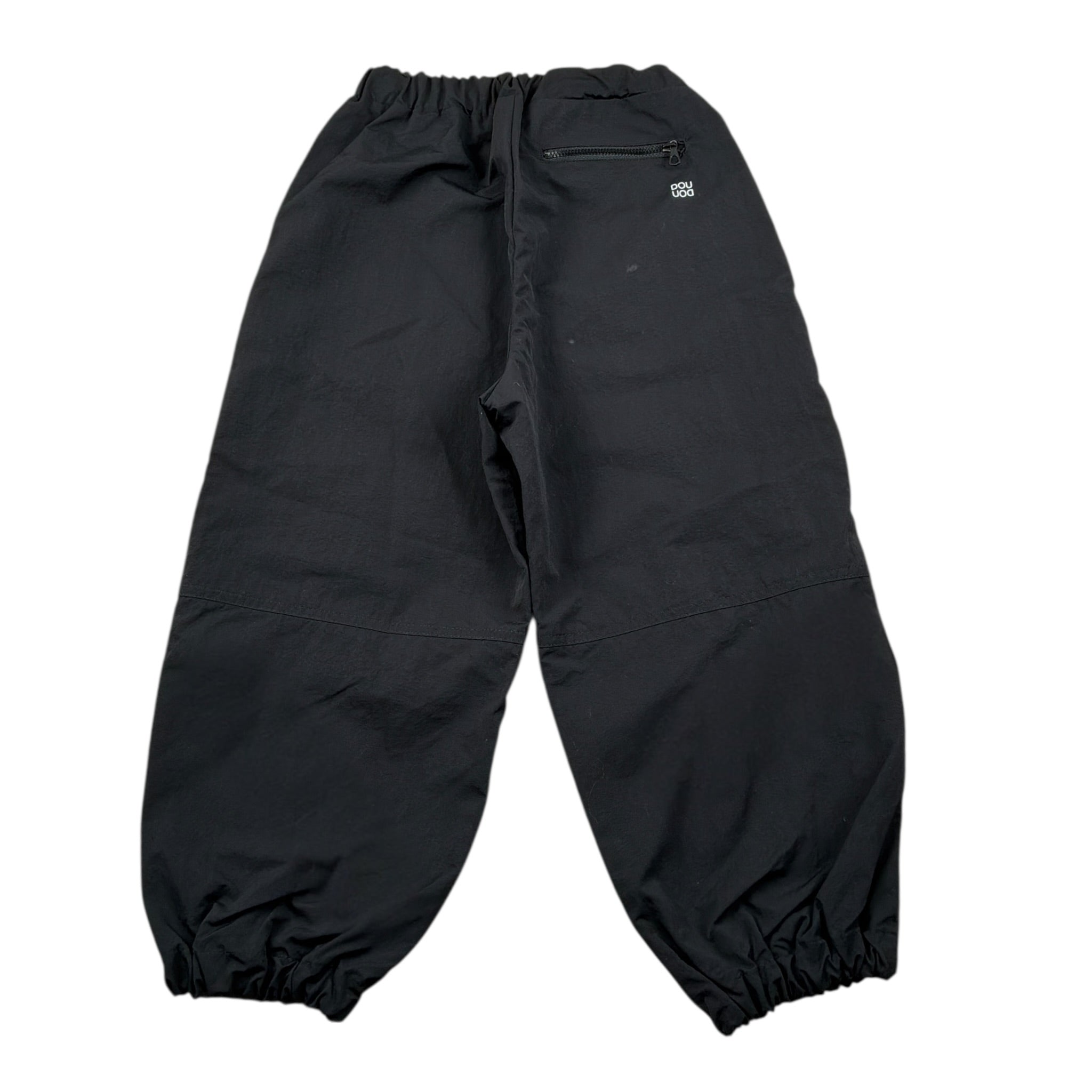 Dou Dou Pantalone tinta unita con Elastico In Vita Nero per Bambino DX6P00 NERO DOU DOU 