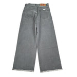 Dou Dou Jeans Modello A Palazzo tinta unita Grigio per Bambina DX6P50 GRIGIO DOU DOU 