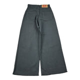 Dou Dou Jeans Modello A Palazzo tinta unita Nero per Bambina DX6P60X NERO DOU DOU 
