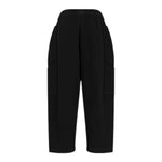 Dou Dou Pantalone tinta unita con Elastico In Vita Nero per Bambino DX6P70 NERO DOU DOU 