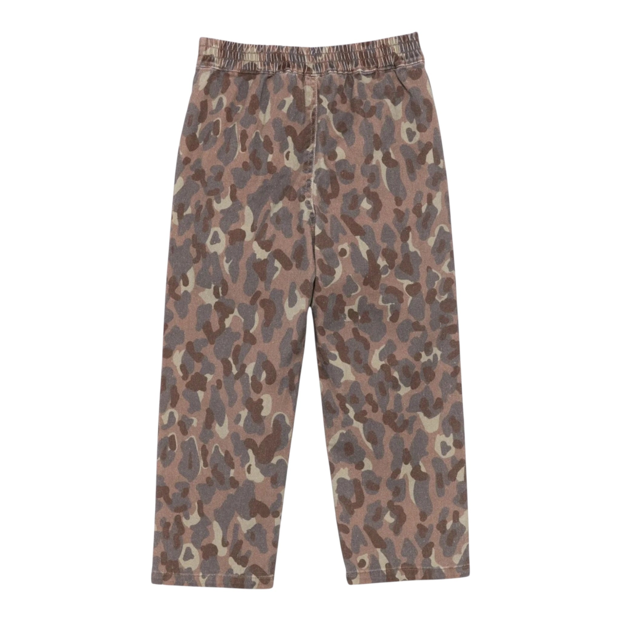 Dou Dou Pantalone Stampa Fantasia con Elastico In Vita Marrone per Bambina DX6Q70XX MARRONE DOU DOU 