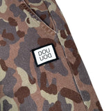Dou Dou Pantalone Stampa Fantasia con Elastico In Vita Marrone per Bambina DX6Q70XXXX MARRONE DOU DOU 