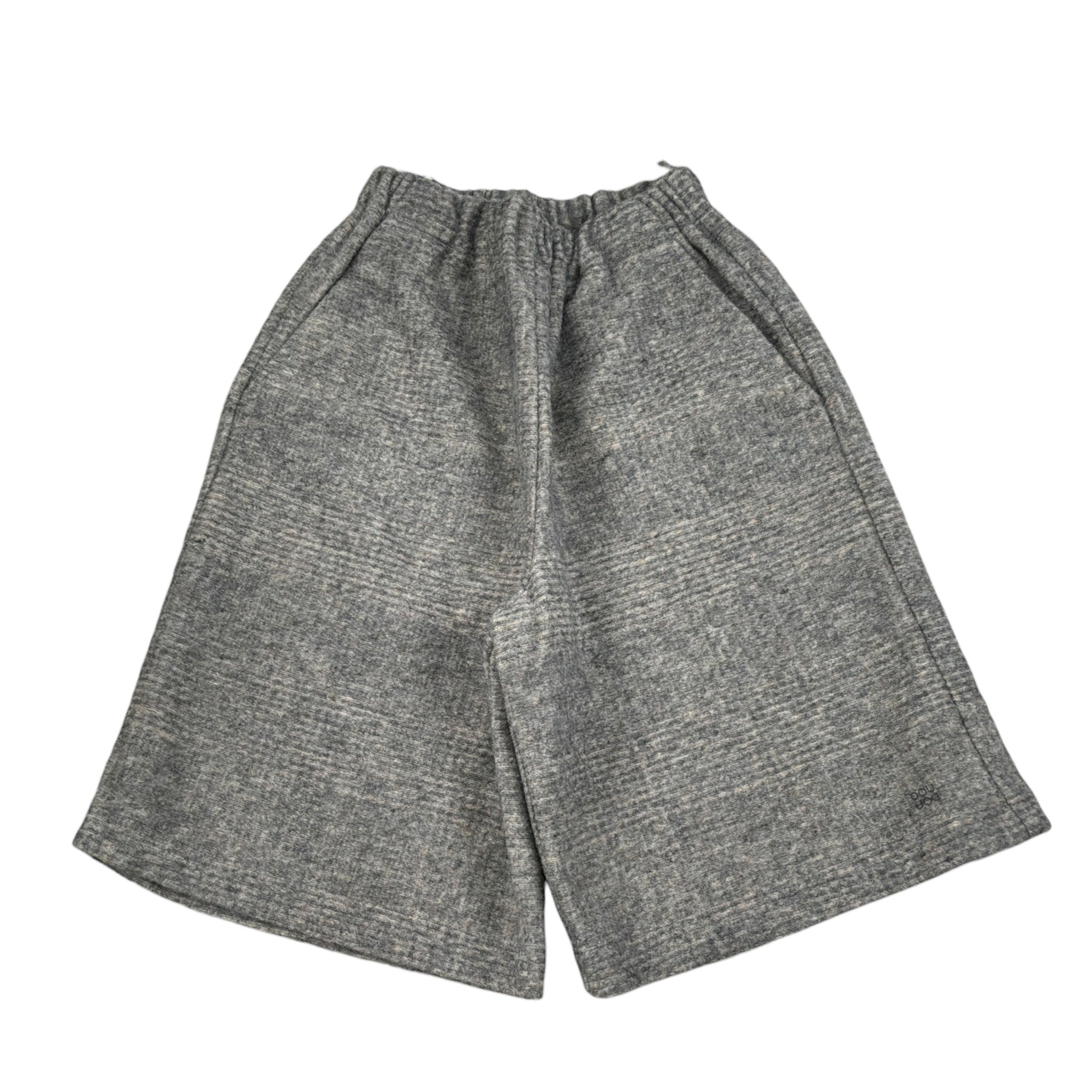 Dou Dou Short tinta unita con Elastico In Vita Grigio per Bambina DX6Q89E0234 GRIGIO DOU DOU 