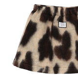 Dou Dou Gonna Stampa Fantasia con Elastico In Vita Marrone per Bambina DX7A11X MARRONE DOU DOU 
