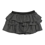 Dou Dou Gonna Tinta Unit con Balze Grigio per Bambina DX7A21 GRIGIO DOU DOU 