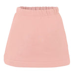 Dou Dou Gonna tinta unita con Logo Rosa per Bambina DX7A61 ROSA DOU DOU 