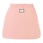 Dou Dou Gonna tinta unita con Logo Rosa per Bambina DX7A61 ROSA DOU DOU 