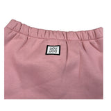 Dou Dou Gonna tinta unita con Logo Rosa per Bambina DX7A61 ROSA DOU DOU 