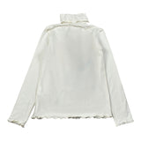 Dou Dou Shirt Collo Alto tinta unita Panna per Bambina DX8A30X PANNA DOU DOU 