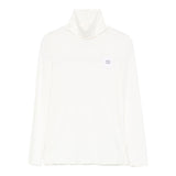 Dou Dou Shirt Collo Alto tinta unita Panna per Bambina DX8A30XX PANNA DOU DOU 