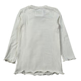 Dou Dou Shirt tinta unita con Logo Bianco per Neonata DX8A40NX BIANCO DOU DOU 