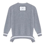 Dou Dou Maglia tinta unita con Fantasia Grigio per Neonata DX9P40W0041 GRIGIO DOU DOU 