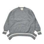 Dou Dou Maglia tinta unita con Fantasia Grigio per Bambina DX9P40W0041X GRIGIO DOU DOU 