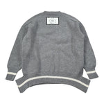 Dou Dou Maglia tinta unita con Fantasia Grigio per Bambina DX9P40W0041X GRIGIO DOU DOU 