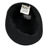 Dou Dou Cappello tinta unita Nero per Bambina UJRCP04 NERO DOU DOU 