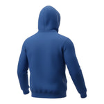 Dropseason2 Felpa tinta unita con Cappuccio E Stampa Cobalto per Bambino FW25K006 COBALTO DROPSEASON2 