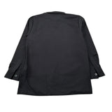 Dropseason2 Camicia Manica Lunga tinta unita Cn Stampa Nero per Bambino FW25K069 NERO DROPSEASON2 