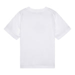 Dsquared2 T-Shirt Girocollo tinta unita con Stampa Bianco per Bambino D02743 BIANCO DSQUARED2 