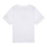 Dsquared2 T-Shirt Girocollo tinta unita con Stampa Bianco per Bambino D02743 BIANCO DSQUARED2 