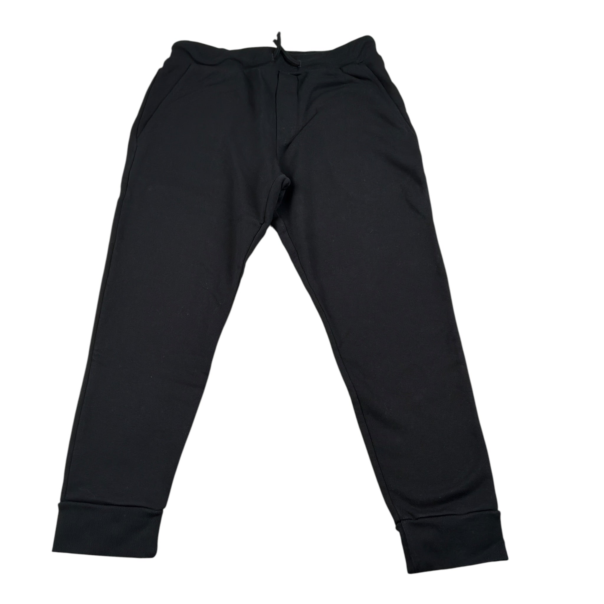 Dsquared2 Pantalone Tuta tinta unita con Logo Nero per Bambino DQ0300 NERO DSQUARED2 