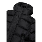 Dsquared2 Giubbino tinta unita con Zip E Cappuccio Nero per Bambino DQ1090X NERO DSQUARED2 