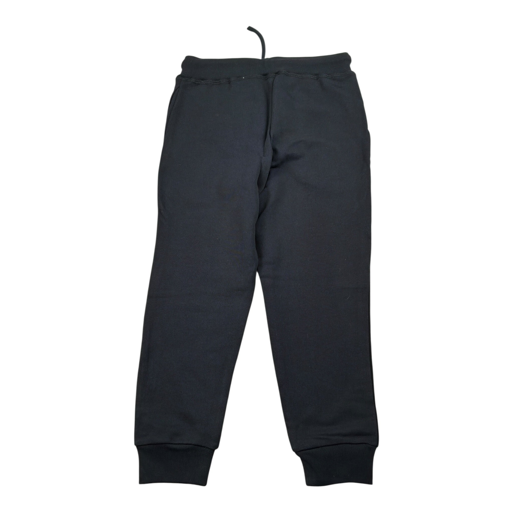 Dsquared2 Pantalone Modello Tuta tinta unita con Stampa Nero per Bambino DQ1810 NERO DSQUARED2 