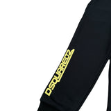 Dsquared2 Pantalone Modello Tuta tinta unita con Stampa Nero per Bambino DQ1810 NERO DSQUARED2 