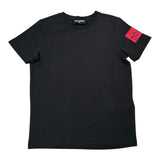 Dsquared2 T-Shirt tinta unita con Logo Nero per Bambino DQ1820 NERO DSQUARED2 