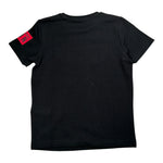 Dsquared2 T-Shirt tinta unita con Logo Nero per Bambino DQ1820 NERO DSQUARED2 