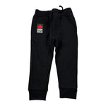 Dsquared2 Pantalone Modello Tuta tinta unita con Stampa Nero per Bambino DQ1882 NERO DSQUARED2 