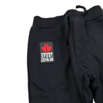 Dsquared2 Pantalone Modello Tuta tinta unita con Stampa Nero per Bambino DQ1882 NERO DSQUARED2 